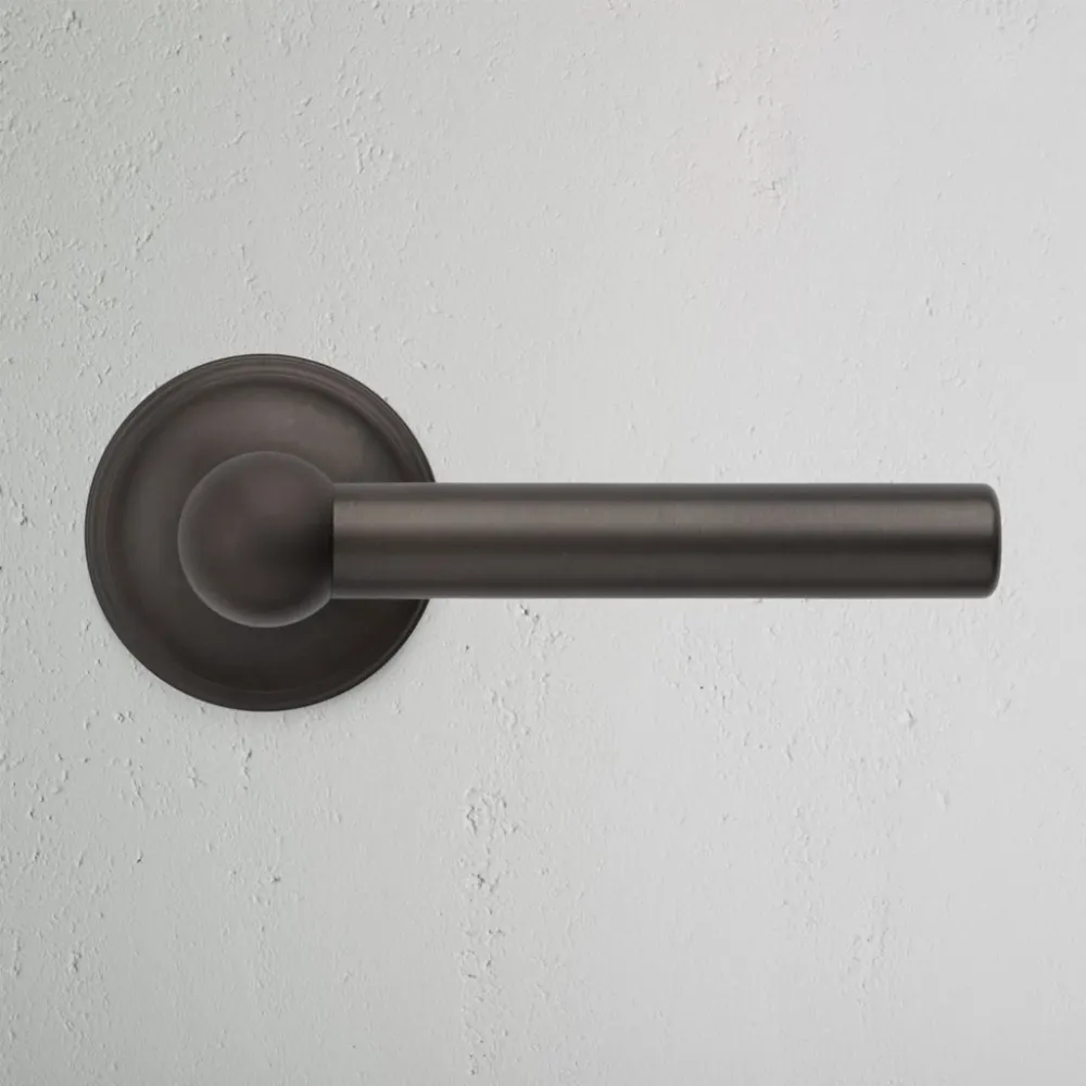 Manilla para puertas Harper (sin muelle) - Bronce