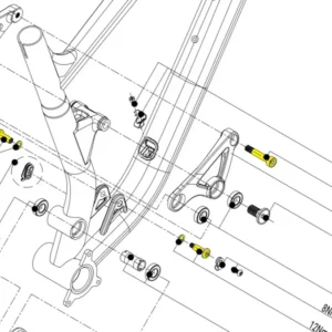 Shock Bolt Kit H MARIN