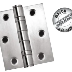 Bisagra 304 para puerta de paso 76 x 76 mm Marketplace - MADECENTRO