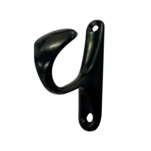 Gancho perchero zamak sencillo negro Marketplace - MADECENTRO