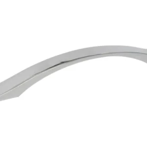 Manija aluminio plana semi arco cromada cc 96 mm Marketplace - MADECENTRO