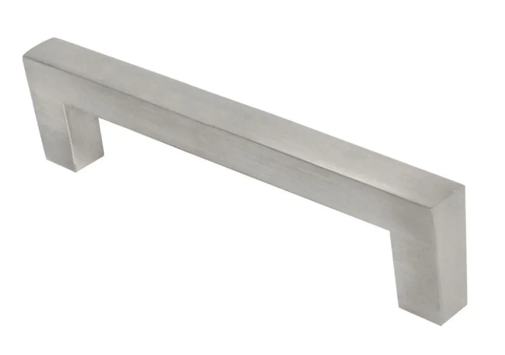 Manija niquel cepillado cc 160mm rectangular alta Marketplace - MADECENTRO