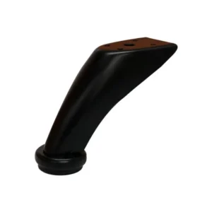 Pata 307 diagonal con base ø 43 mm acero h: 100 mm negra Marketplace - MADECENTRO