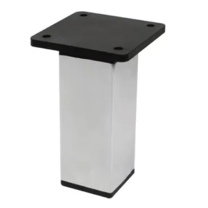 Pata 596 acero cromado h: 100 mm 38 x 38 mm nivelador Marketplace - MADECENTRO