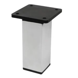 Pata 596 acero cromado h: 80 mm 38 x 38 mm nivelador Marketplace - MADECENTRO
