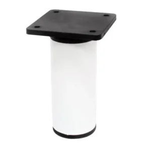 Pata 795 acero pintado - blanco h: 100 mm ø 42 mm nivelador Marketplace - MADECENTRO