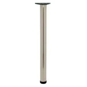 Pata acero 020 cilíndrica con nivelador para escritorio 710 mm Marketplace - MADECENTRO