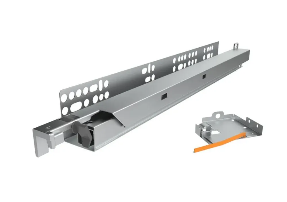 Riel montaje bajo cierre lento y push to open 400mm 30kg Marketplace - MADECENTRO