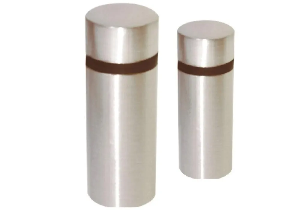 Soporte de vidrio Dilatador con tapa acero 201 19 x 45 mm Marketplace - MADECENTRO