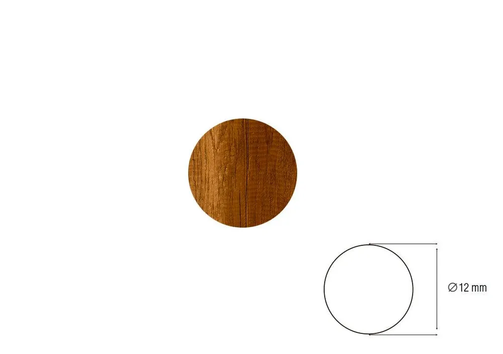 Tapa tornillo adhesivo caramelo x 40 und Marketplace - MADECENTRO