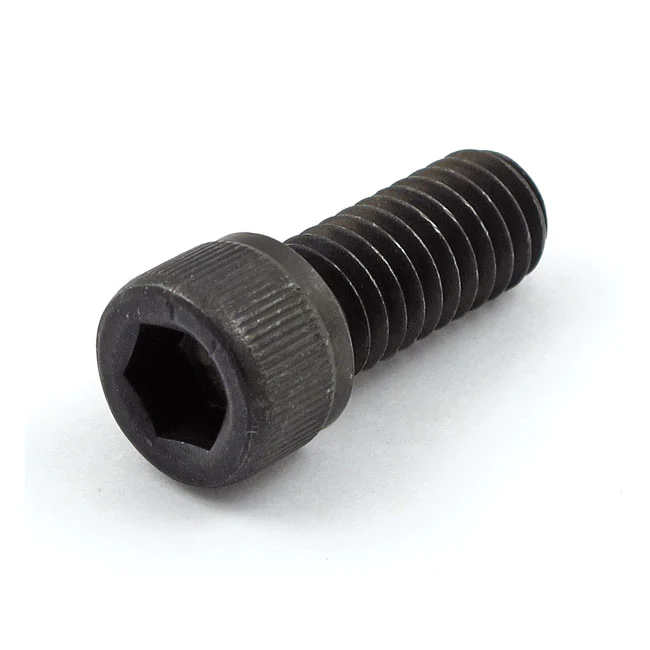Allen Bolts, Exhaust Flange. Black Harley-Davidson MCS