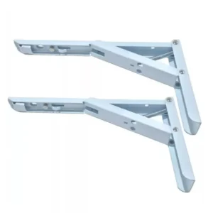 Mensula Rebatible 35cm color blanco (par)