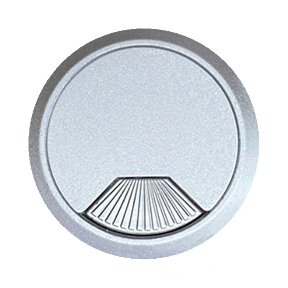 TAPÓN PASACABLES TPC01 Ø60 x 22 mm PLATA, BLISTER MICEL