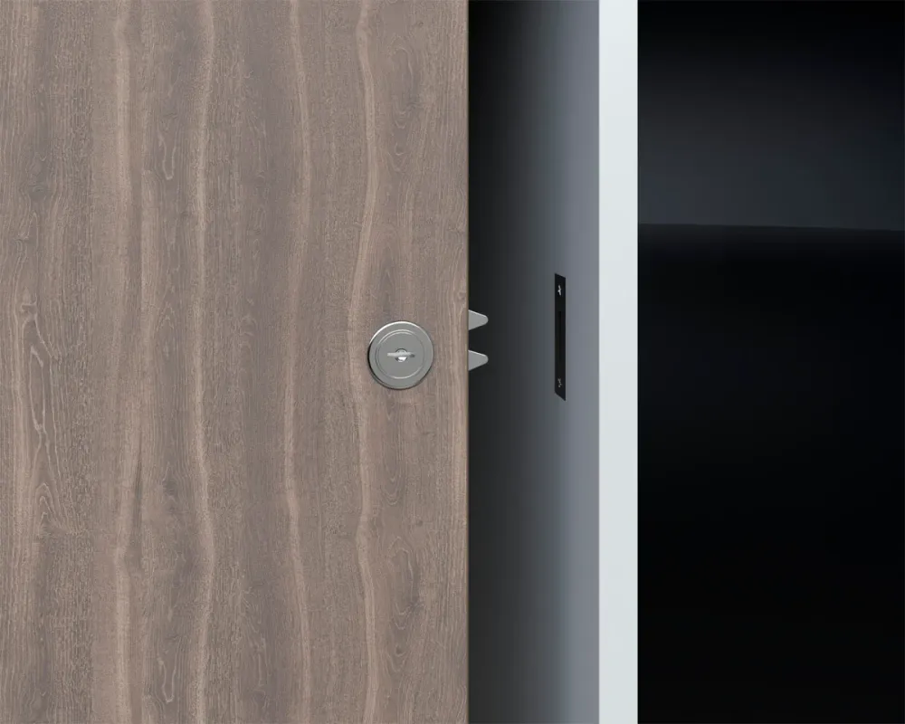 Cerradura para mueble doble. pico de loro Mobile