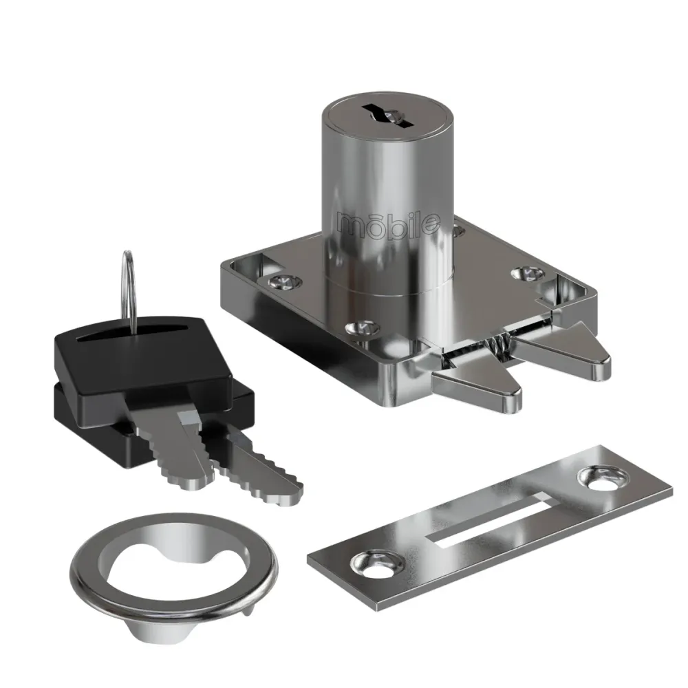 Cerradura para mueble doble. pico de loro Mobile