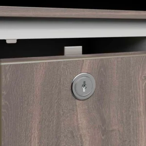 Chapa cerradura para mueble 16 x 20 mm niquel Mobile
