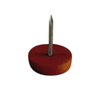 Deslizador plastico puntilla café Mobile