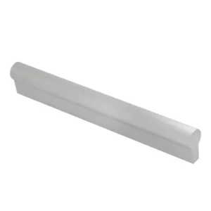 Manija en aluminio cilindrica base rectangular largo 64 mm Mobile