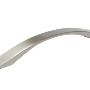 Manija en aluminio plana semi arco largo 96 mm Mobile