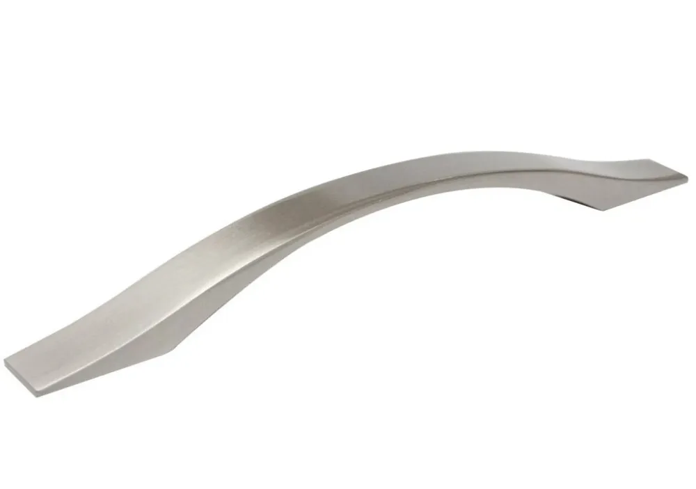 Manija en aluminio plana semi arco largo 96 mm Mobile