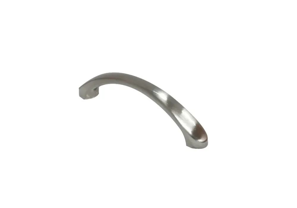 Manija material zamak en arco níquel cepillado largo 64 mm Mobile