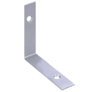 Platina ángulo en l cantonera acero zincado 4" x 4" x 0.9" x 2.3 mm Mobile
