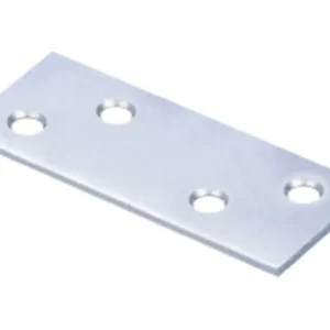 Platina rectangular acero zincado 76 x 19 x 1,8 mm Mobile