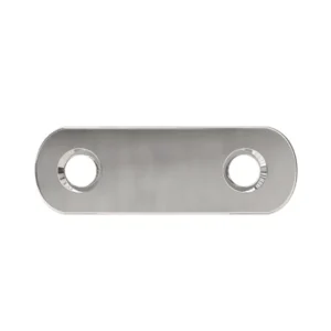 Platina rectangular acero zincado 51 x 16 x 1,6 mm Mobile