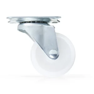 Rodachina. plast blanca 35 kilos h: 65 mm ø 50 mm Mobile
