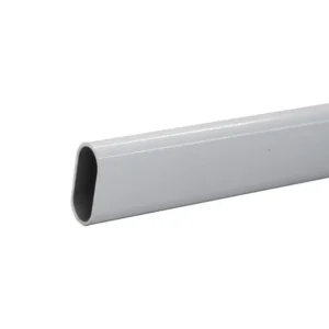 Tubo ovalado en aluminio 15 x 30mm x 3m Mobile