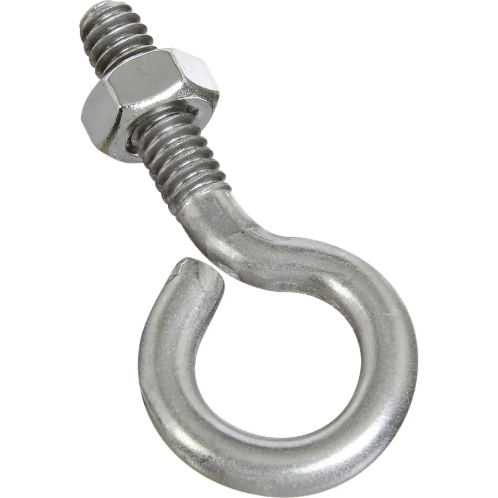 2161BC Perno de ojo de 1/4" x 2" - Acero inoxidable National Hardware