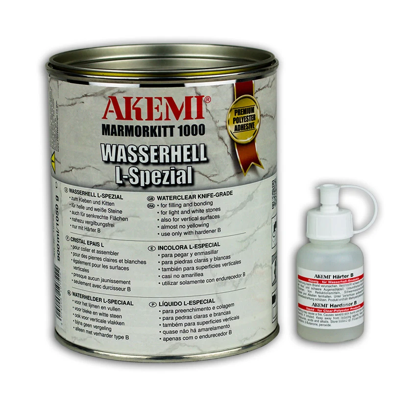 Akemi Marmorkitt 1000 Waterclear Grado cuchillo (900 ml) Omega Diamond Inc.