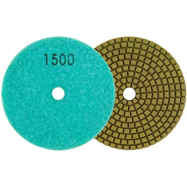 Almohadillas de pulido de resina de cobre de 4 pulgadas Omega Diamond Inc.