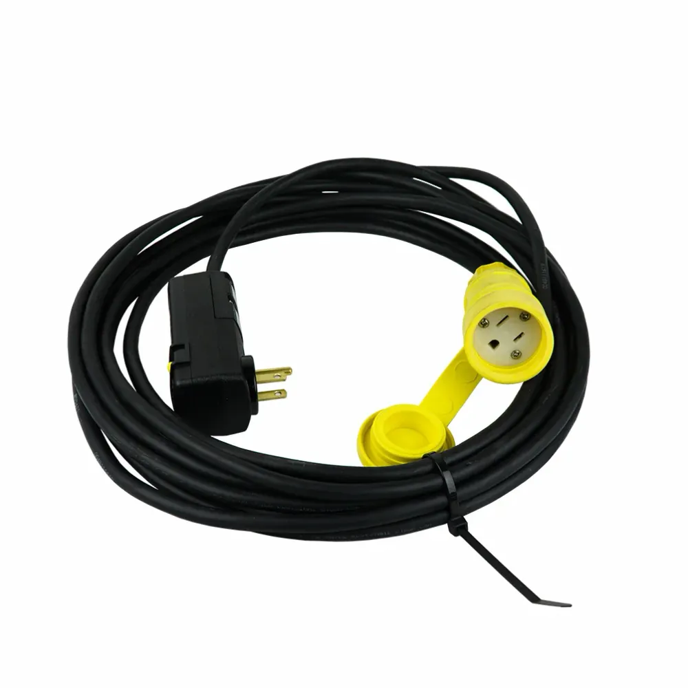 Cable de extensión de 120 voltios con GFCI (edición 2021) Omega Diamond Inc.
