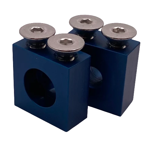 Conjunto de bloque de bisagra de ajuste vertical Blue Ripper Sr Omega Diamond Inc.