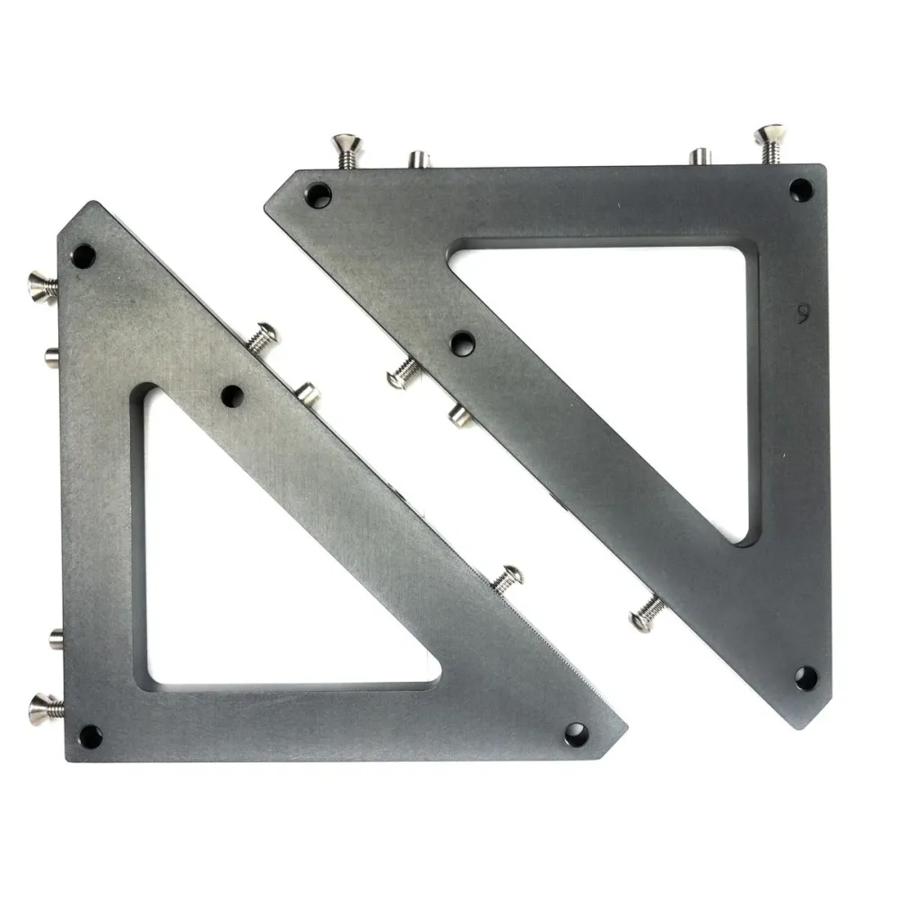 Conjunto de soportes de base de inglete Blue Ripper Omega Diamond Inc.