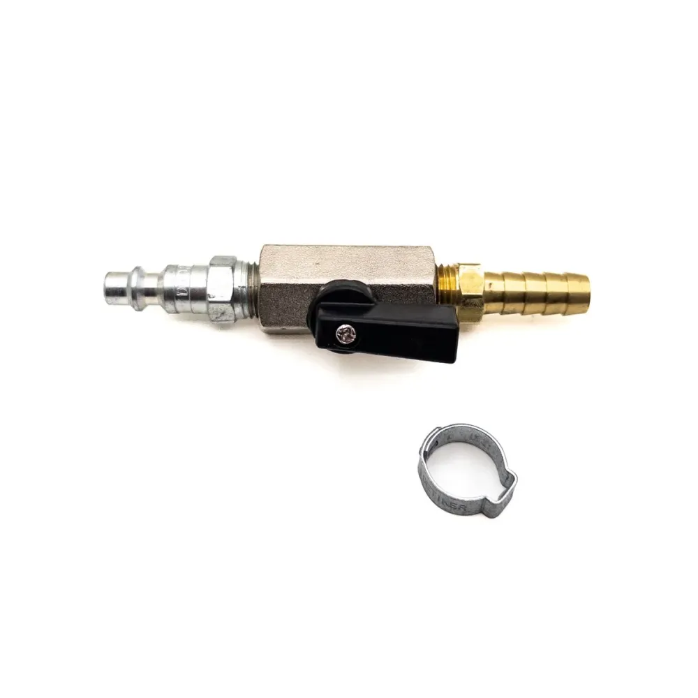 Conjunto de válvula de bola On Off para kit de manguera Omega Diamond Inc.