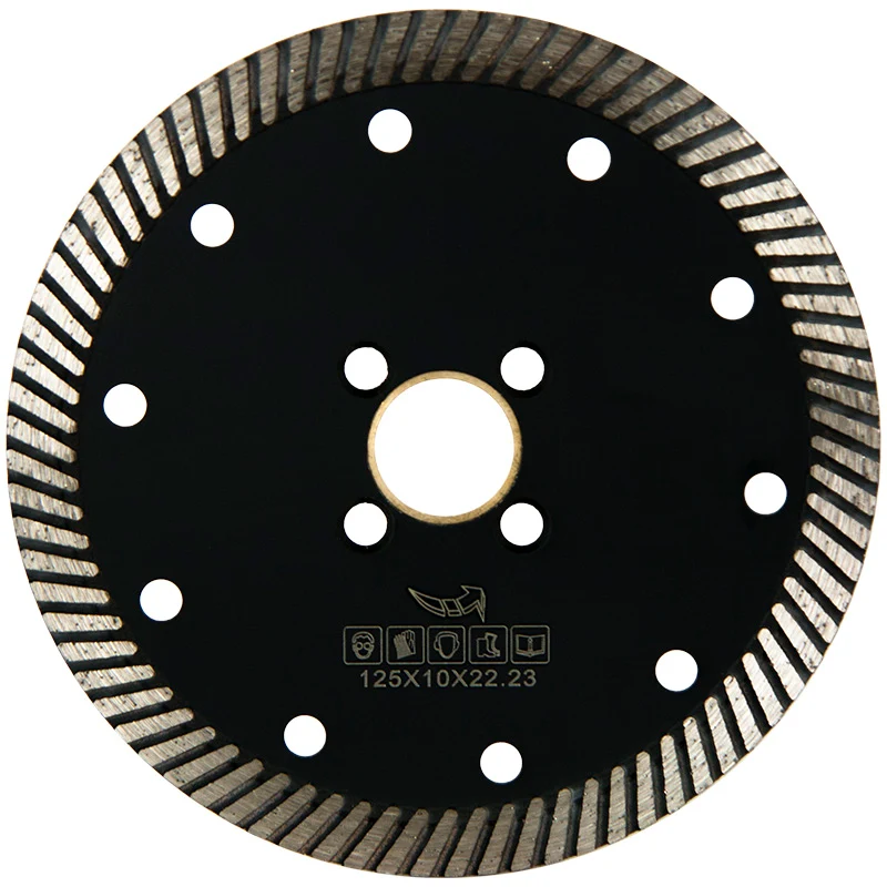 Cuchillas turbo continuas (4,5, 5 y 6 pulgadas) Omega Diamond Inc.
