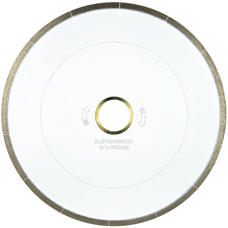 Hoja Nano 3 con bridas laterales (16 pulgadas) Omega Diamond Inc.