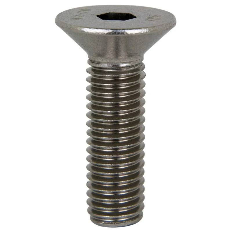 Tornillo de cabeza plana hueca M10-1,5x40 mm 18-8 SS Omega Diamond Inc.