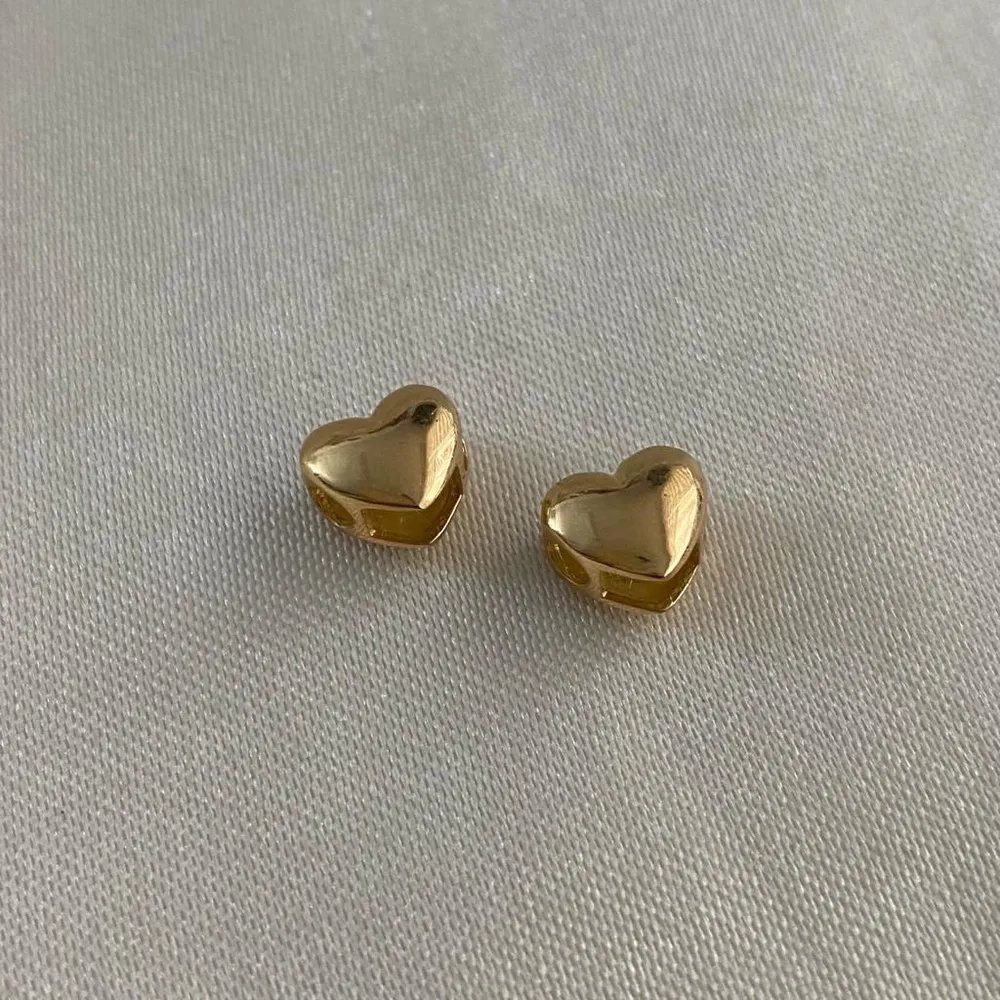 Herraje Corazon Tambor 0.95gr/0.8cm Oro Amarillo* Oro Nacional