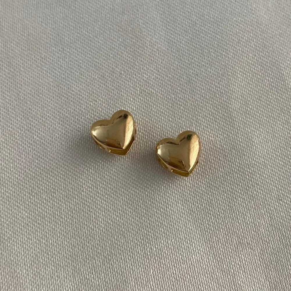 Herraje Corazon Tambor 0.95gr/0.8cm Oro Amarillo* Oro Nacional