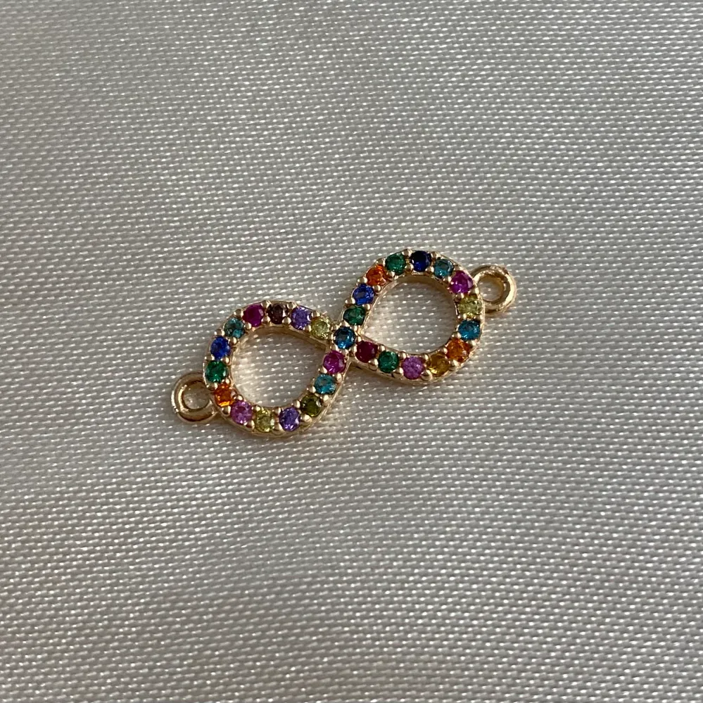 Herraje Infinito 1.2gr/2cm Circones Colores Oro Amarillo* Oro Nacional