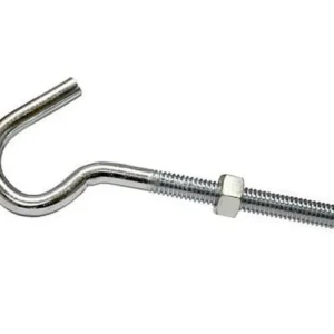 PERNO GANCHO 3/8 X 8.1/4 C/TUERCA ZINC