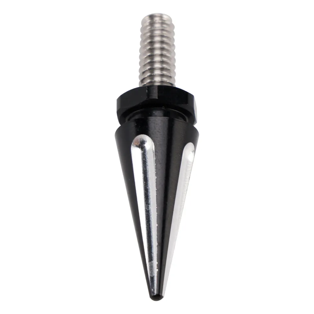 3x pernos de parabrisas con punta negra para Street Glide Electra Glide Touring '96-'13