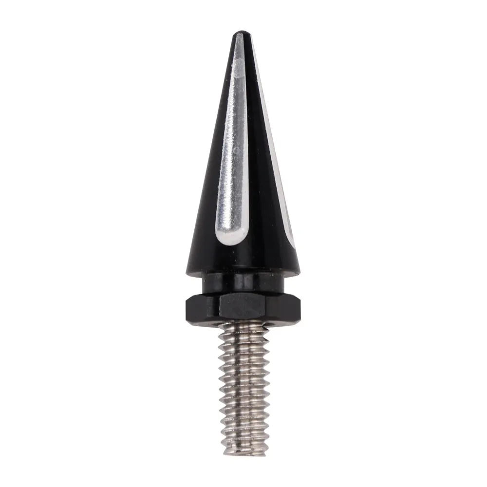 3x pernos de parabrisas con punta negra para Street Glide Electra Glide Touring '96-'13