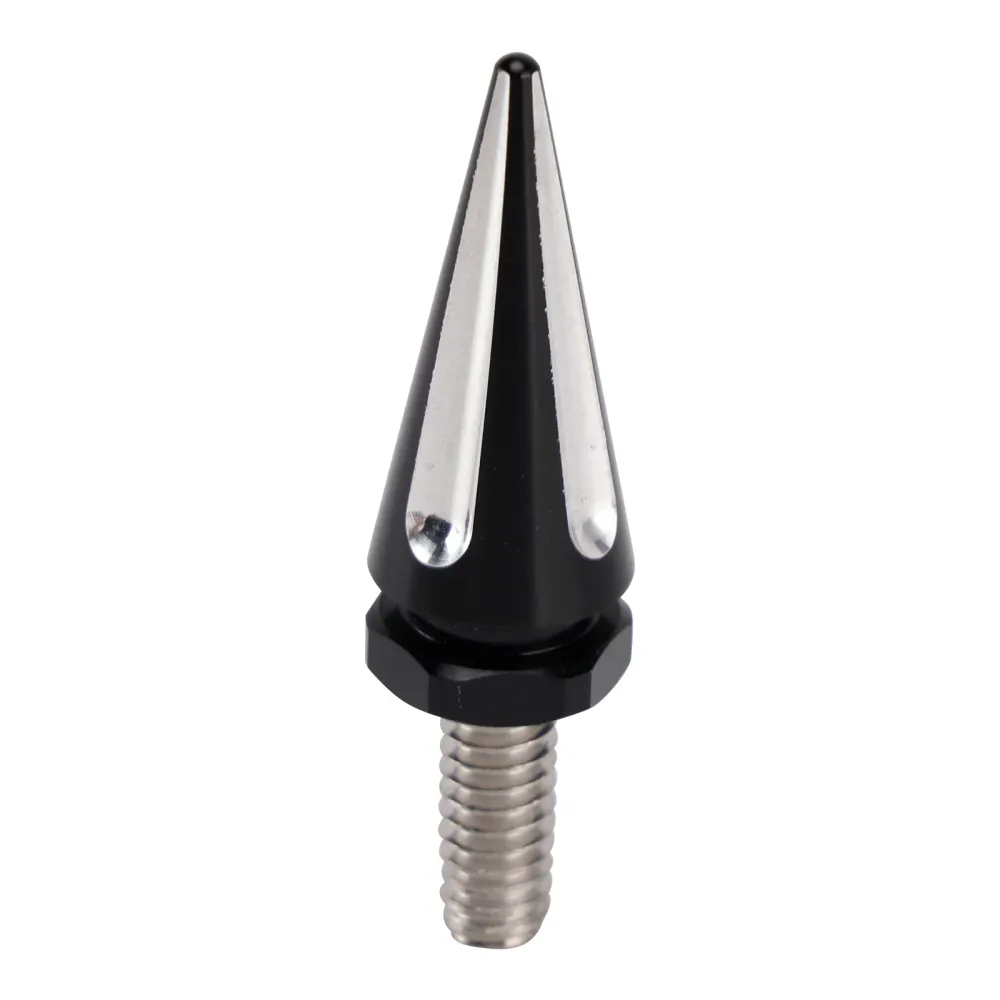 3x pernos de parabrisas con punta negra para Street Glide Electra Glide Touring '96-'13