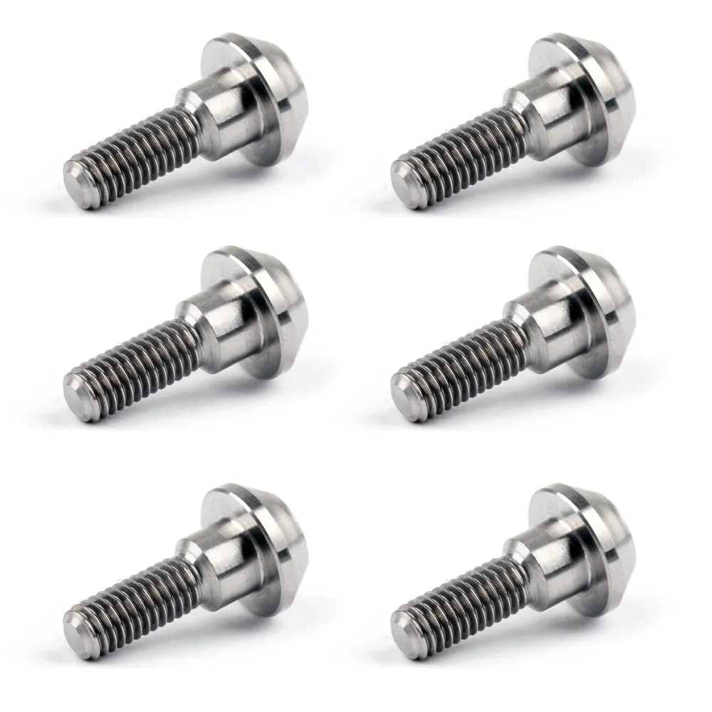 Pernos de rotor de freno de disco de titanio/Ti M6 x 20 mm para Suzuki GSXR Yamaha R1 R6 YZF genérico