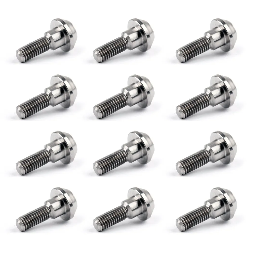 Pernos de rotor de freno de disco de titanio/Ti M6 x 20 mm para Suzuki GSXR Yamaha R1 R6 YZF genérico