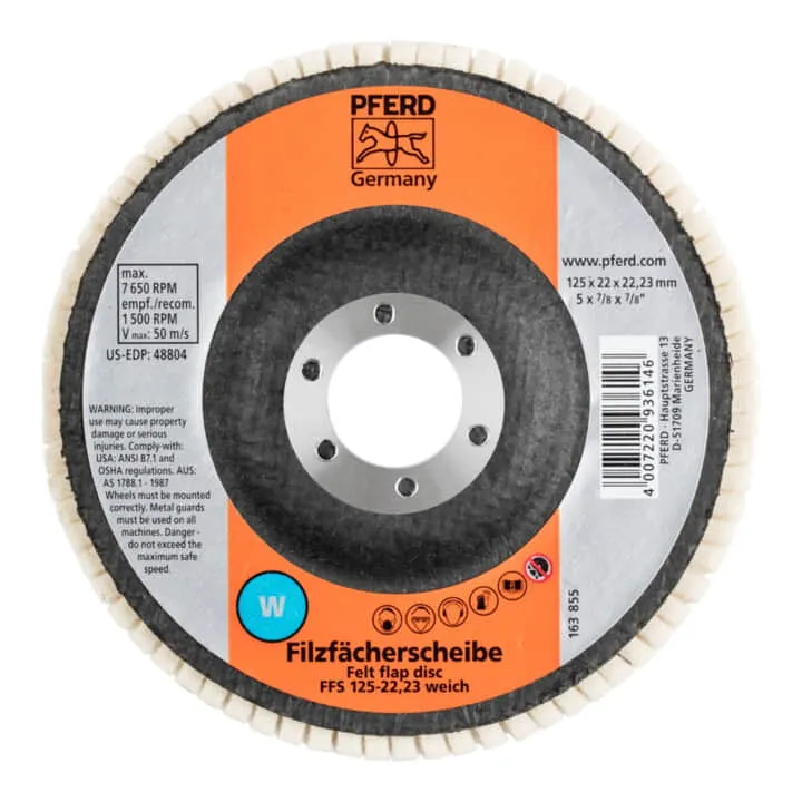 Disco de fieltro PFERD Ø 125 mm ( 8000430461 )